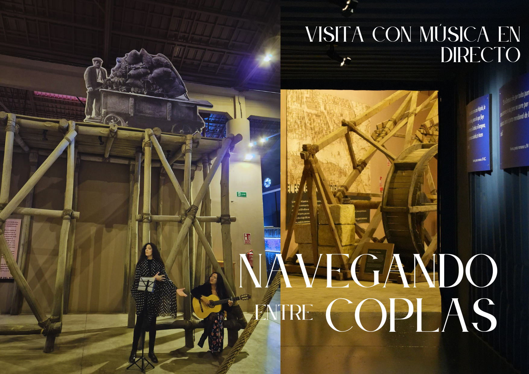 Navegando entre coplas: Un viaje sonoro por el Puerto de Sevilla