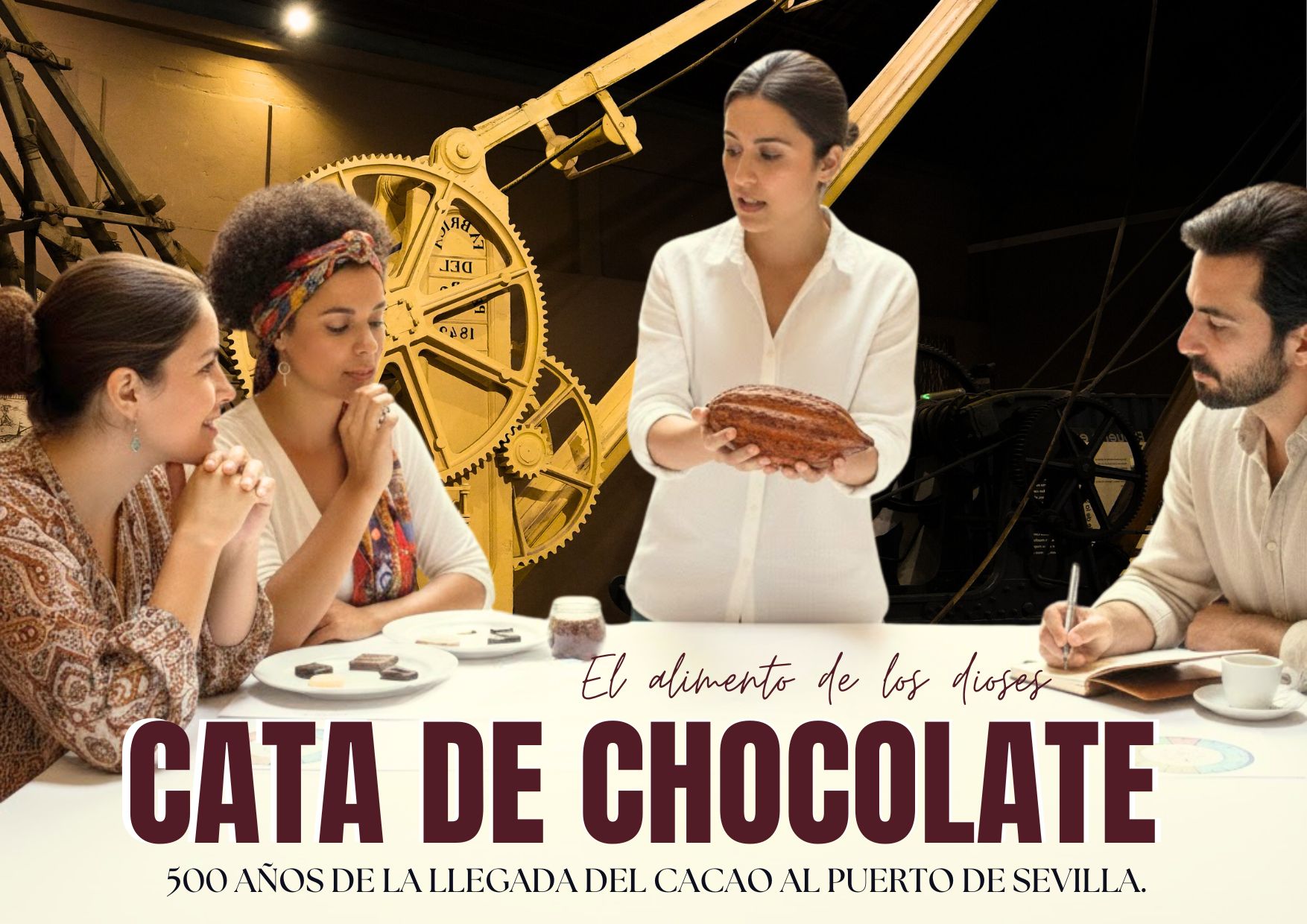 Cata de Chocolate en el Puerto de Sevilla