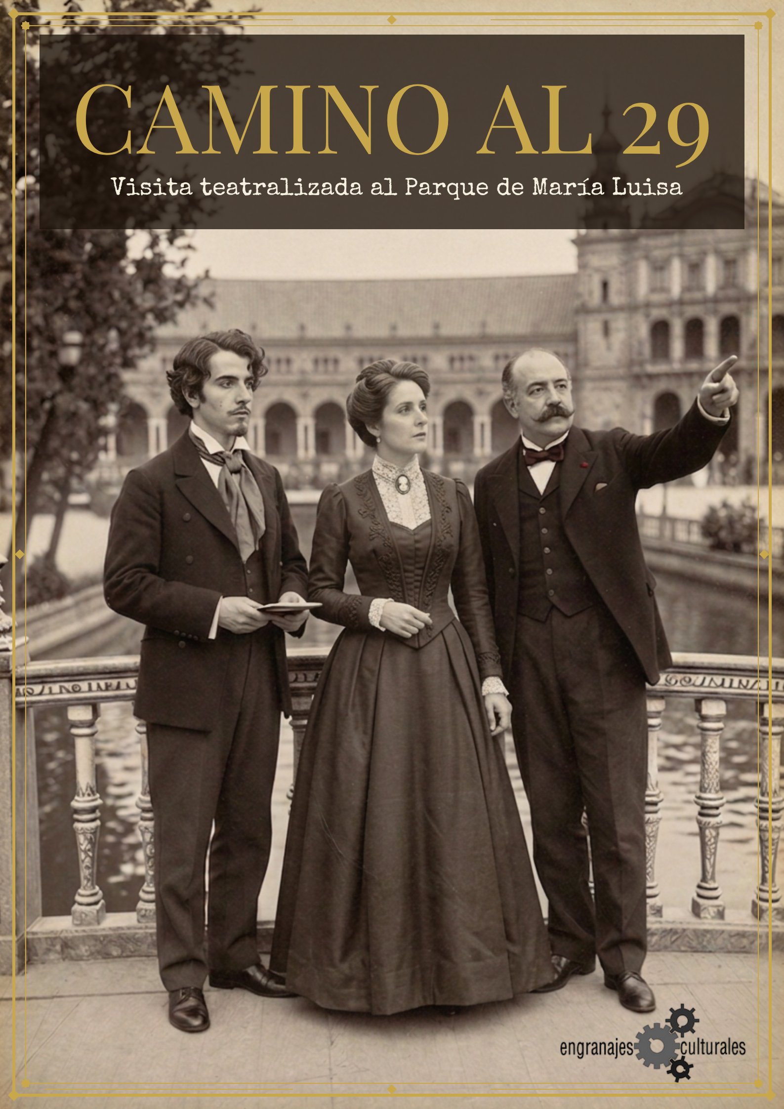 Camino al 29, Visita teatralizada al Parque de María Luisa